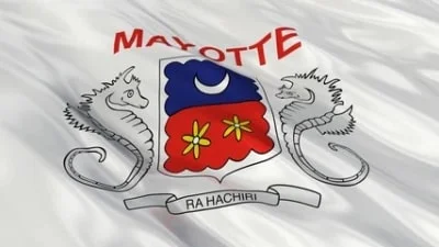 photo du drapeau de la région de Mayotte